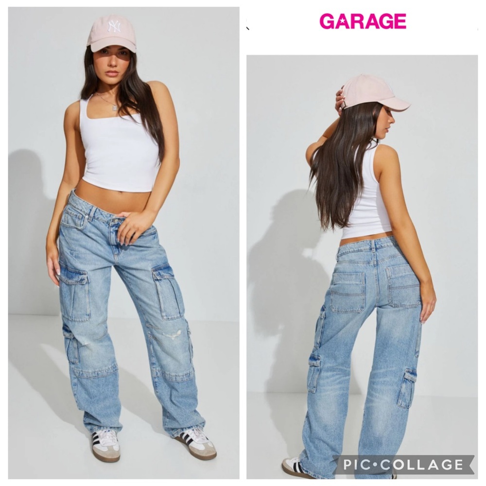 Garage Slouchy Cargo Jean {Indigo/Med II} 5/27
